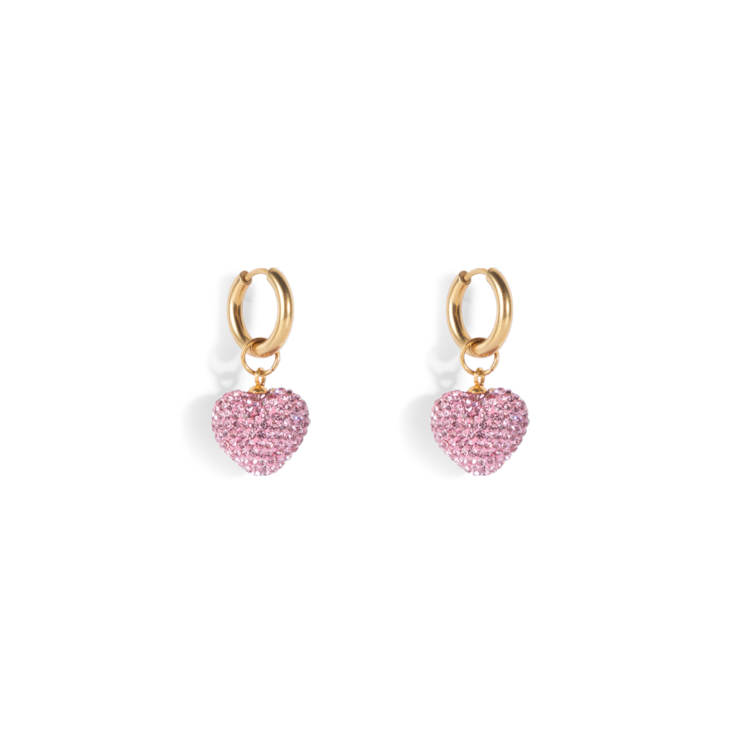 SPARKLING SUGAR PINK EARRINGS