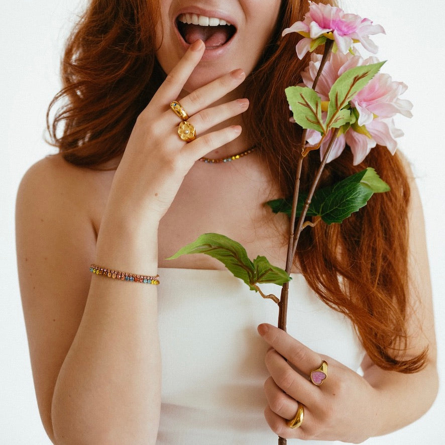 PINK PRIVELEGES BRACELET