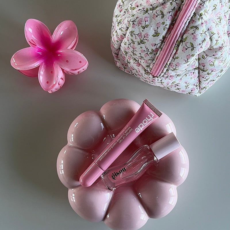 HIBISCUS HONEY CLAW CLIP PINK