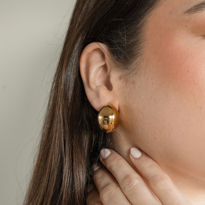 EDGE OF MIDNIGHT CLIP ON EARRINGS