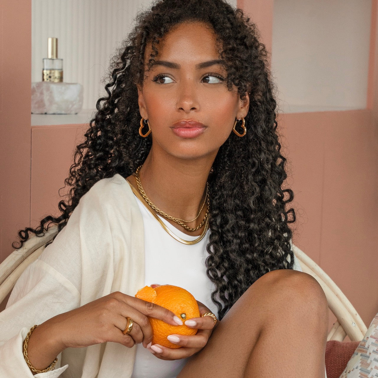 CUPID's CLUB CLIP ON EARRINGS