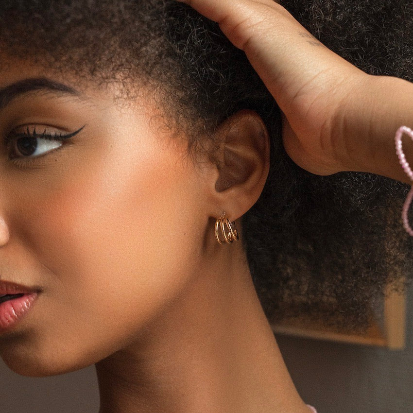 PRIMA DONNA CLIP ON EARRINGS