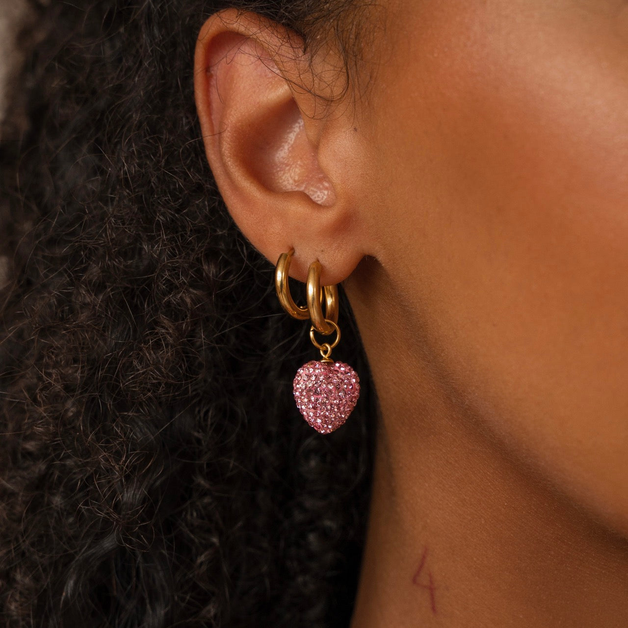 SPARKLING SUGAR PINK EARRINGS