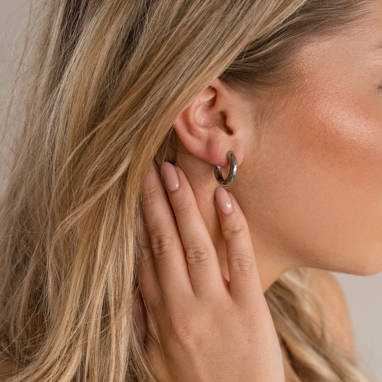 BIG EFFING HOOP EARRINGS