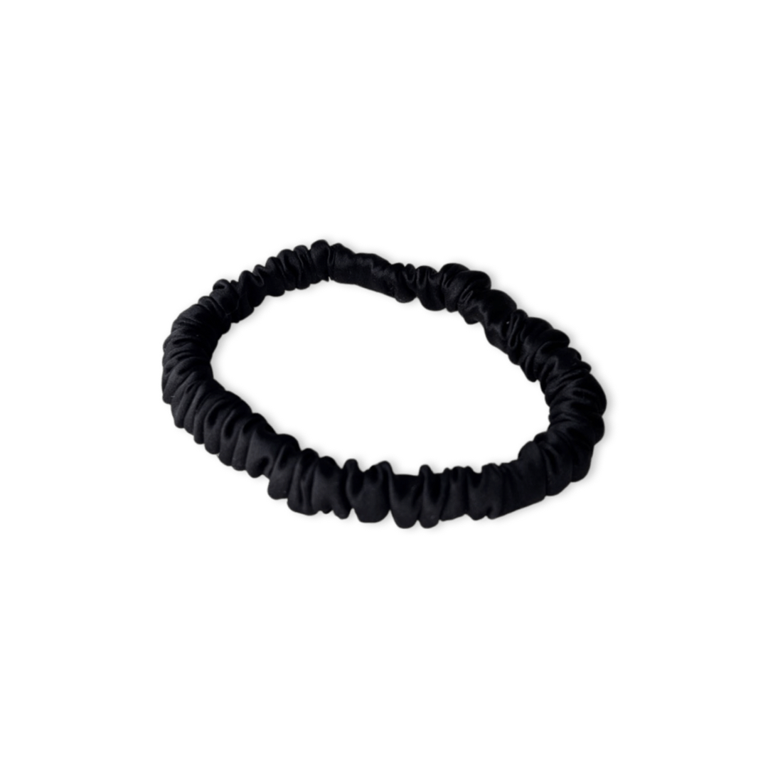 MATERIAL GIRL SCRUNCHIE BLACK - LORI-LORI