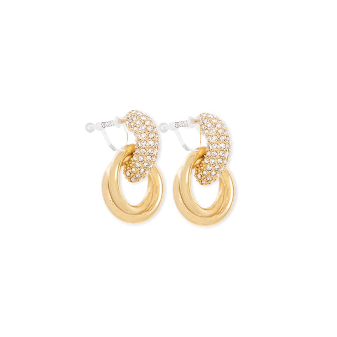 DISCO DARL CLIP ON EARRINGS