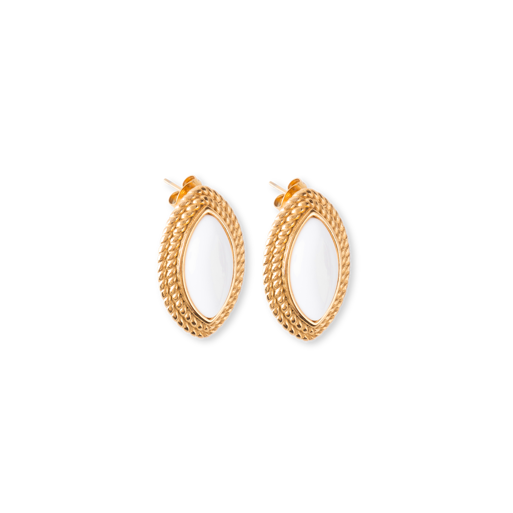 RETRO ROYALTY EARRINGS