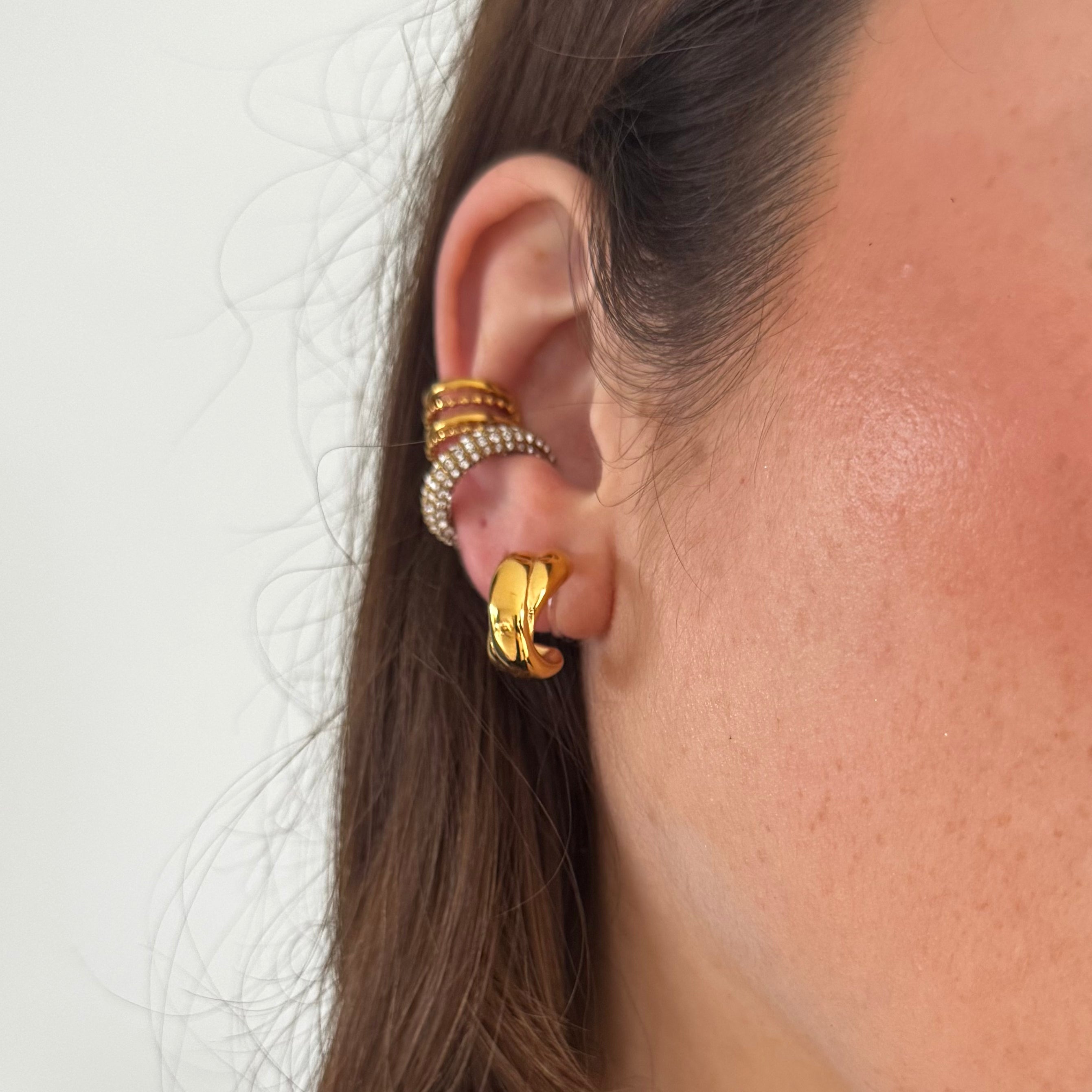 STARLET CLIP ON EARRINGS