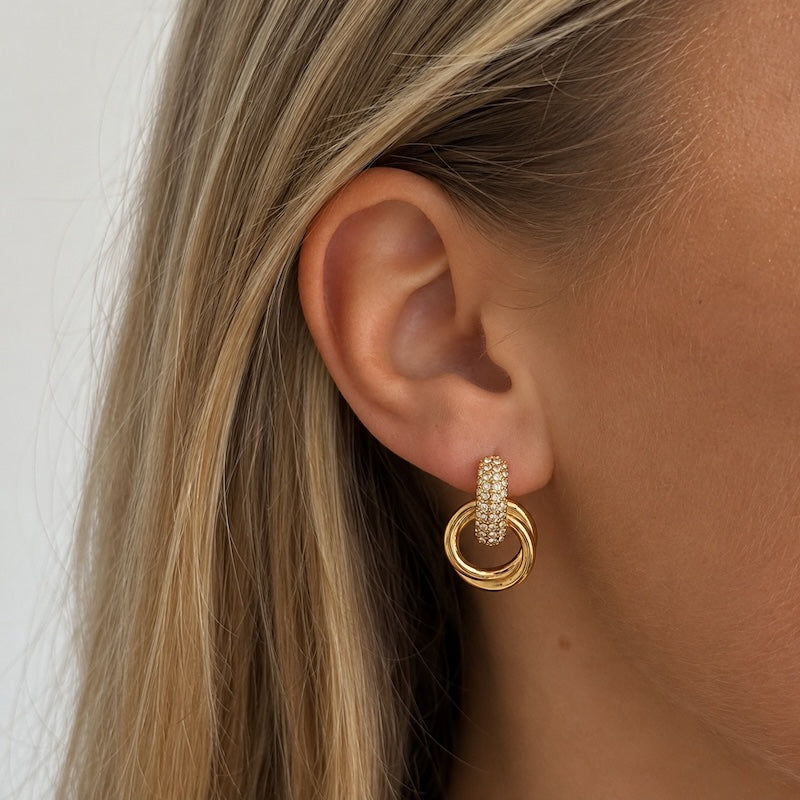 DISCO DARL CLIP ON EARRINGS