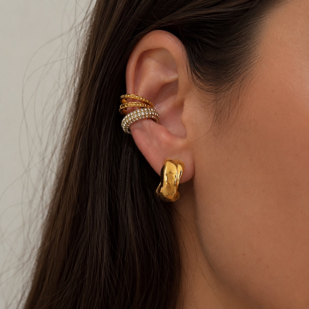 STARLET CLIP ON EARRINGS