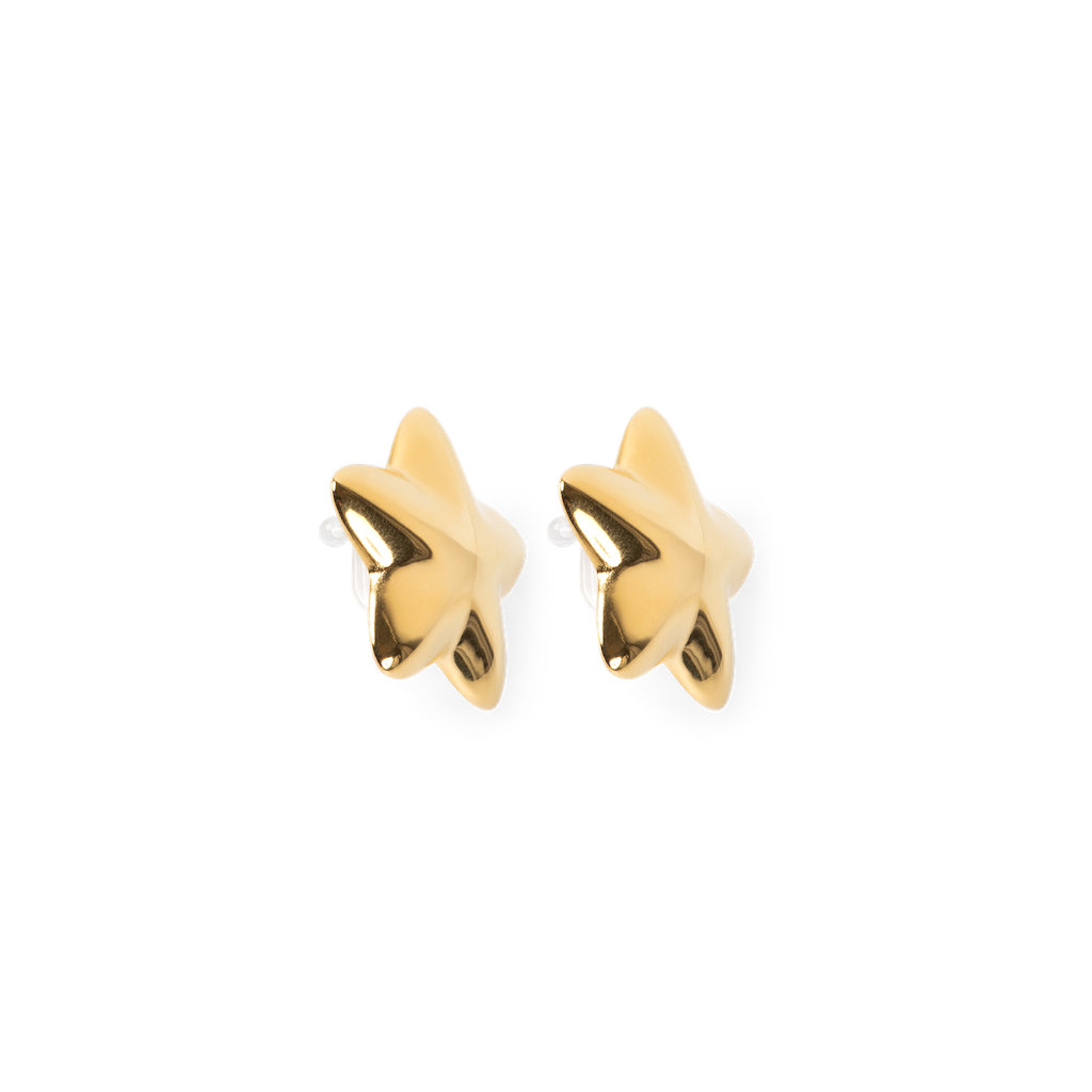 STAR PLAYER CLIP ON EARRINGS