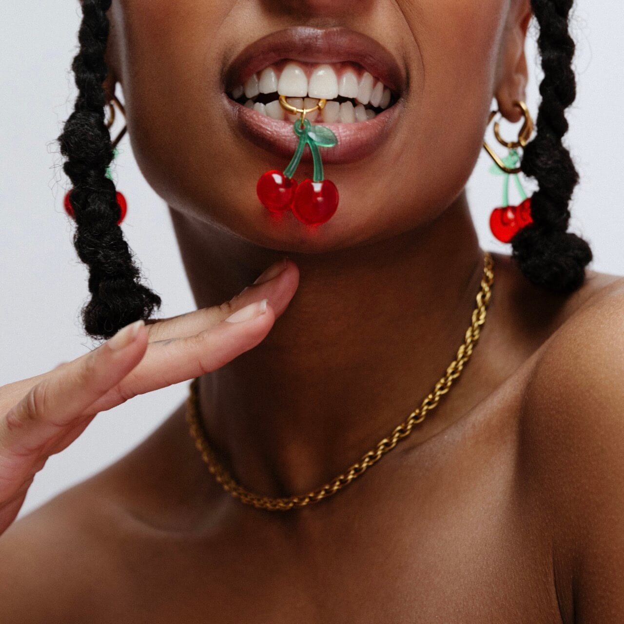 Susan alexandra hot sale cherry earrings